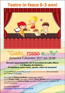 Spettacolo Teatrale per bambini 0 3 anni a Milano